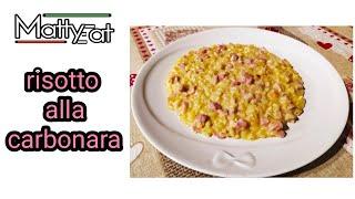 Risotto alla carbonara