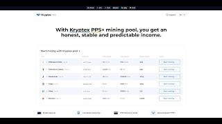 Mining Pool Review & Setup  Kryptex Pool  Mining Tutorial  GPU & CPU Mining  ETC  RVN  ERGO +