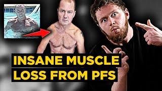 PHYSIQUE DESTROYED INSANE Muscle ATROPHY by Post-Finasteride Syndrome  Ryan Clarks 20 Years of PFS