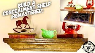 Concealment Shelf Build New Version  Make Money With Woodworking