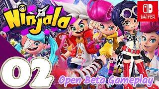 Ninjala Switch - Beta Gameplay Part 2 - No Commentary