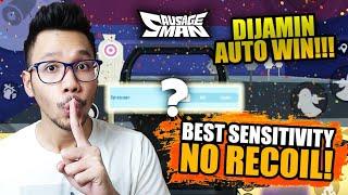 TUTORIAL NO RECOIL SAUSAGE MAN BEST SENSITIVITY BUTTON SETTING GYROSCOPE 