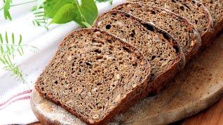 Пшенично- ржаной хлеб на ржаной закваске с семечками