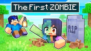 The Very FIRST ZOMBIE Story In Minecraft