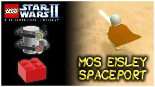 LEGO Star Wars II The Original Trilogy  MOS EISLEY SPACEPORT - Minikits & Red Power Brick