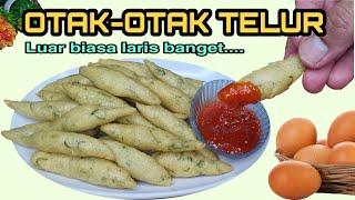 RASANYA TIDAK KALENG-KALENG    OTAK-OTAK TELUR RASA IKAN    YANG BELI ANTRI