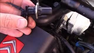 Citroen berlingo Crankshaft crank position sensor fault diagnosis and replacement FIXED