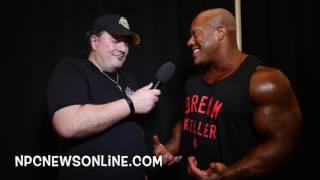 6x Mr.Olympia Phil Heath Interviewed By J.M. Manion