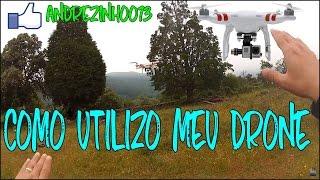 Como utilizo meu drone em campo - Andrezinhoo13