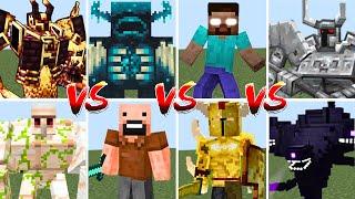 MOST STRONG MOBS TOURNAMENT  Minecraft Mob Battle