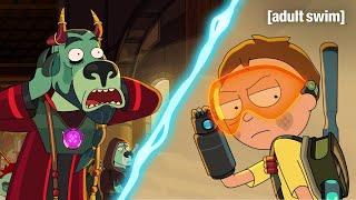 Morty Unleashes Terror  Rick and Morty  adult swim