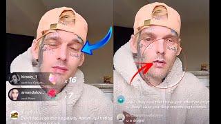 Aaron Carter last intense live video yesterday before he died reveal something was off