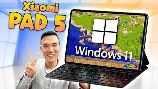 Máy tính bảng Windows 11 giá 5 triệu Màn hình 2K 120Hz quá ngon