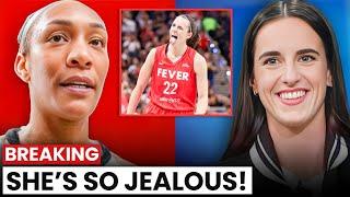 Aja Wilson Throws Fit Over Caitlin Clark Taking WNBA MVP—Tensions Reach Boiling Point