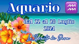 Acquario ️ 22 al 28 Luglio 2024 #previsionisettimanali #acquario #tarocchiamore #oroscopoacquario