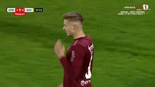 REZUMAT  CFR Cluj - Poli Iași 2-1  Etapa 12 SuperLiga 2024 - 2025