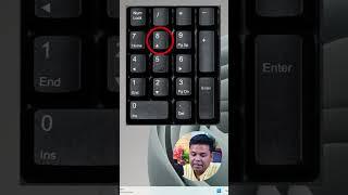 Best Computer TrickUse Keyboard To Move Mouse Pointer #shorts
