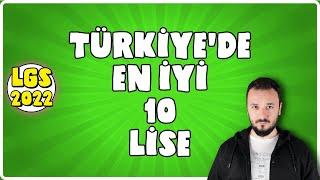 Türkiyenin En İyi 10 Lisesi