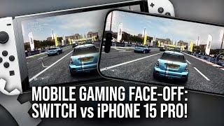 Mobile Gaming Face-Off Nintendo Switch vs Apple iPhone 15 Pro