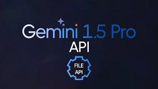 Unlock The Gemini 1.5 Pro API  + File API 