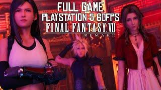 Final Fantasy 7 Remake - FULL GAME - PS5 60FPS - No Commentary