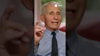 Dr. Fauci says he was “deeply disturbed” by Trump saying masking was voluntary in the 2020 #shorts