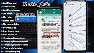 Update terbaru  wa gb no pw  gb whatsapp terbaru 2023 apk download link mediafıre no password