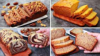 4 Easy Tea Time Cake Recipe  Eggless & Without Oven  Yummy