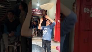خبز الصاج من غزة #gaza #غزة