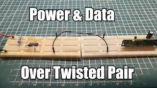 TwoWire Interface  Power And Data Over The Same Twisted Pair