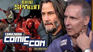 Keanu In KING SPAWN? - Todd McFarlanes Dream Casting & Toys Preview  San Diego Comic-Con 2024