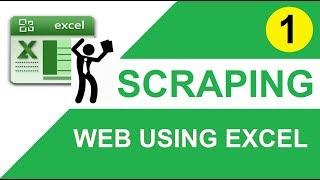 Tutorial 1  Scraping data from website using Excel macrovba