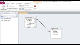 Table RELATIONSHIP in Microsoft ACCESS - Very Easy