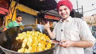 INDIAN STREET FOOD Tour DEEP in PUNJAB INDIA  BEST STREET FOOD in INDIA and BEST CURRY HEAVEN