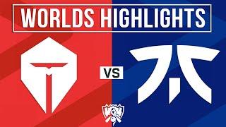 TES vs FNC Full Highlights  Worlds Swiss Stage 2024  TOP Esports vs Fnatic