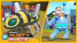 Rusty’s Dancing Suit  Beehive Blunder +MORE  Rusty Rivets   Cartoons for Kids