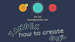 how to create a yandex email account