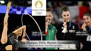 Paris Olympics 2024 Rhythmic Gymnastics  Darja Varfolomeev Golden Scores AA I WC Cluj  ROAD