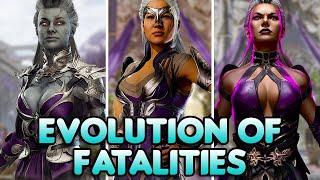 Evolution of Sindel Fatalities  Mortal Kombat 1995-2023  4K