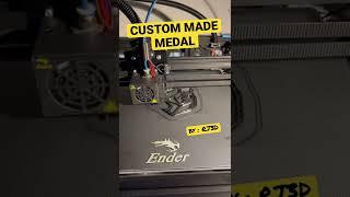 Custom Made Medal  Creality 3D Ender 6  3D Printer Malaysia