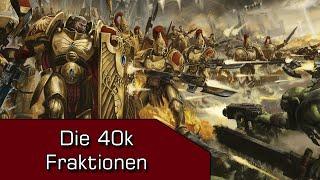 Die wichtigsten 40k Fraktionen im Überblick  Warhammer 40k lore