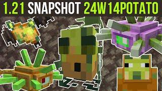 Minecraft 1.21 Snapshot 24W14potato  The Poisonous Potato Update