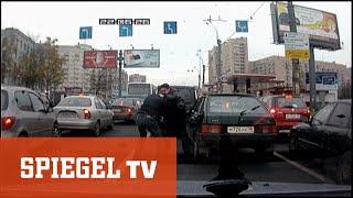 Verkehrs-Wahnsinn in Russland Rasen prügeln und schießen  SPIEGEL TV