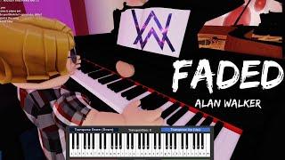 Alan Walker - Faded  Roblox Talent Show