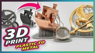 Electroplating 3D Prints   New Graphite Tutorial