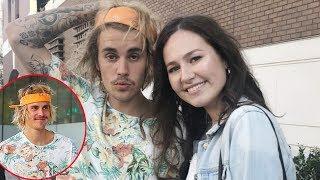 Justin Bieber snaps selfies with fans in floral shirt without fiancée Hailey Baldwin