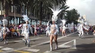 Carnival in Tenerife - Coso Parade 2023 - the most important procession. Video review and comments.