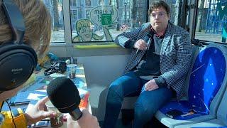 CannaStemBus Interview Niels van den Berge GroenLinks  Geef de plant jouw stem