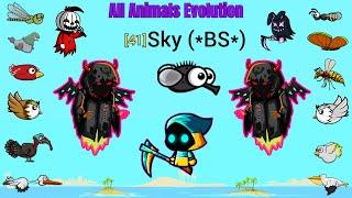 Finally Level 41 And All Animals Evolution EvoWorld.io