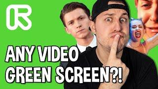 Make ANY Video a Green Screen Clip for FREE